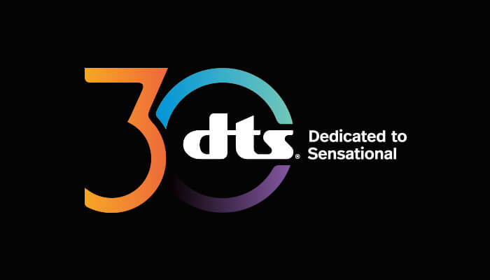DTS 30th Anniversary logo