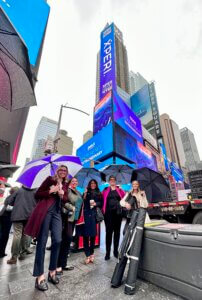Xperi team at Times Square