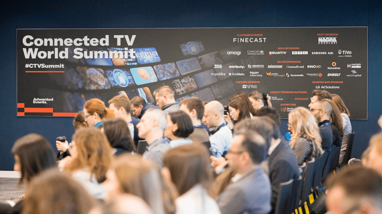 The crowd at Connected TV World Summit